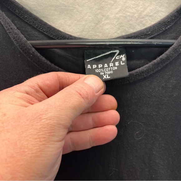 x Vtg Tank Top Men Black Size XL  Cotton “Death Rider” Mint Graphics CH Apparel - Picture 2 of 9